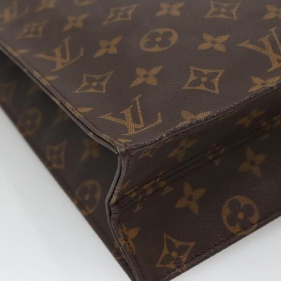 LOUIS VUITTON Monogram Sac Plat Hand Bag M51140 - Picture 15 of 16